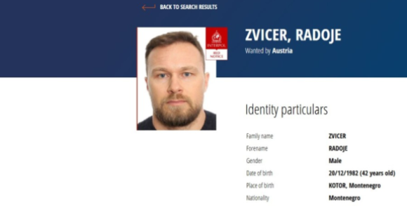 Raspisana Interpol potjernica za vođom "kavačkog klana"