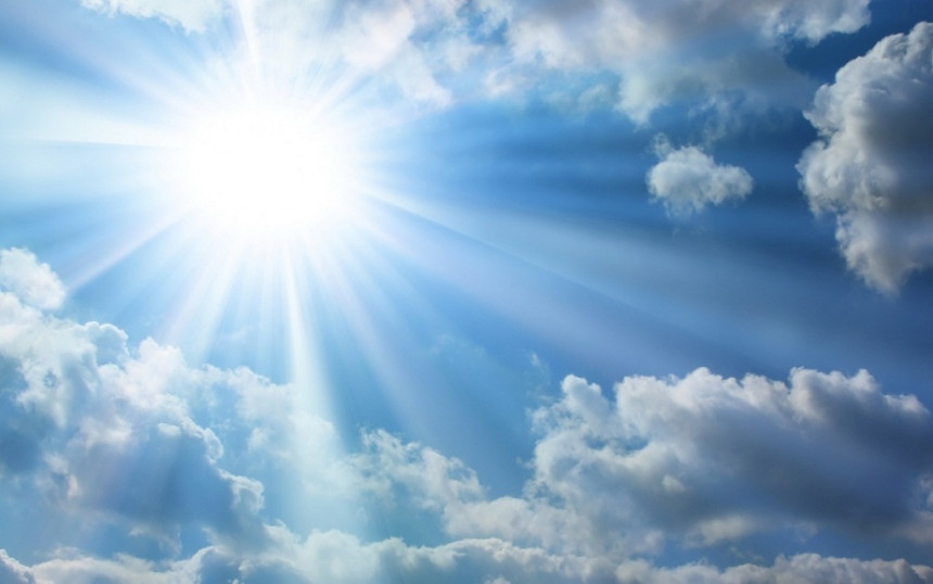 Sunčano vrijeme, temperatura do 29 stepeni Celzijusovih