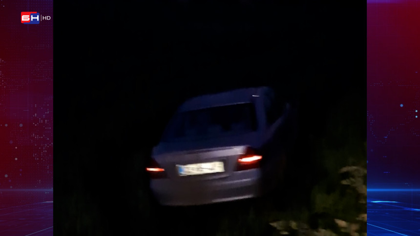 Filmska potjera za mercedesom, koji je završio u pšenici (VIDEO)