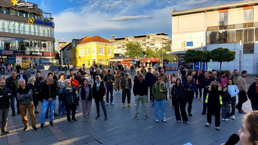 Приједор: Одржано девето протесно окупљање грађана