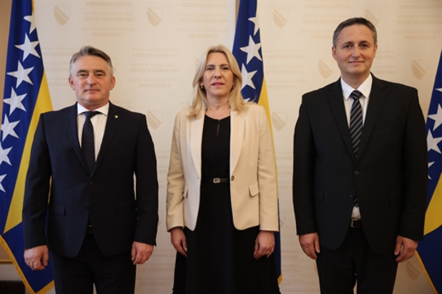 Predsjedništvo BiH planira da potroši više od milion KM na putovanja