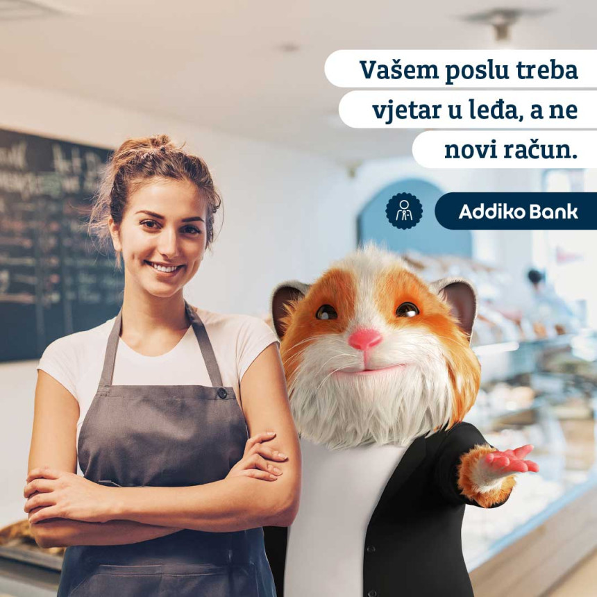 Addiko biznis kredit: Vjetar u leđa preduzetnicima