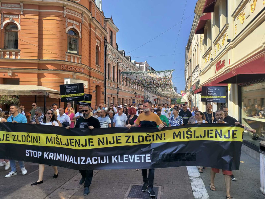 Meta na čelo: 206 krivičnih prijava za klevetu u Srpskoj