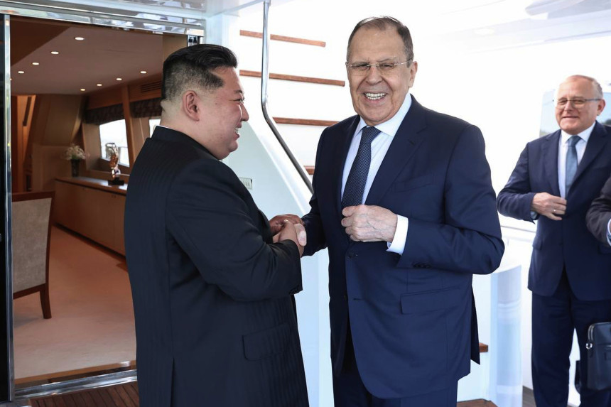 Lavrov se danas susreo sa Kim Džong Unom