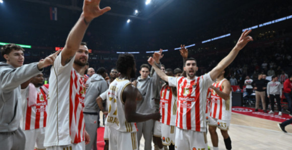 Кошаркаши Црвене звезде побиједили Ефес у Евролиги