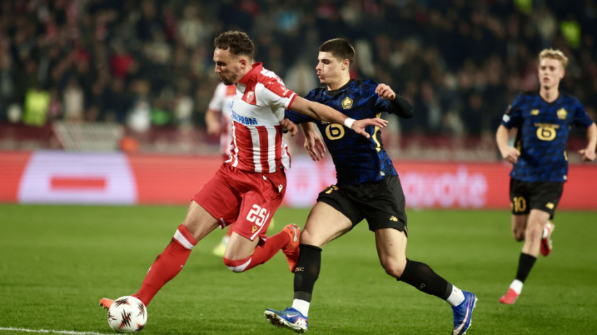 Фудбалери Црвене звезде елиминисани из Лиге Европе