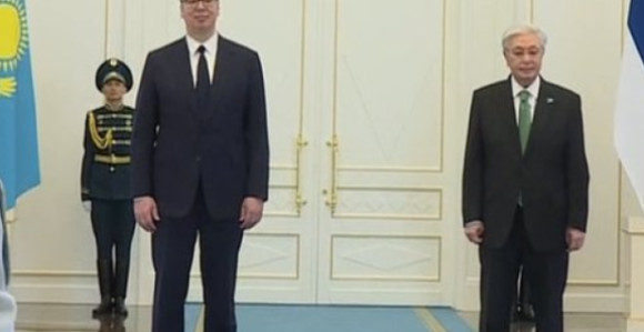 Najviše odlikovanje Kazahstana za predsjednika Srbije