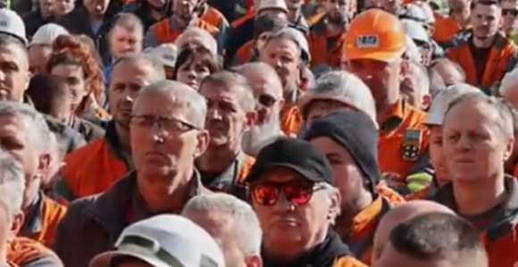 Protest radnika Nove Željezare Zenica: Prijeti gašenje!