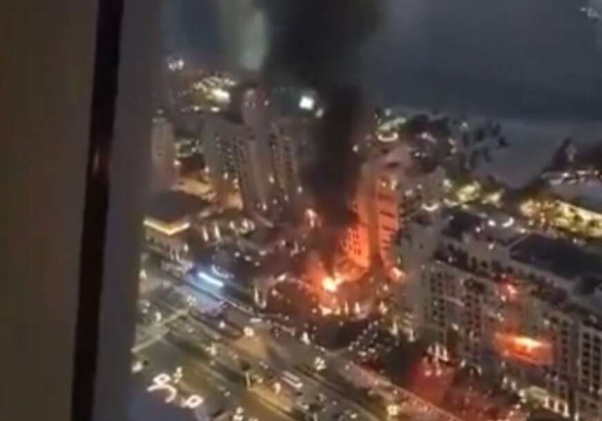 Повријеђени од пада дронова у Дубаију и Абу Дабију