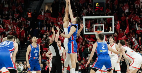 Кошаркаши Србије поражени од Турске у мечу квалификација за пласман на СП 2027.