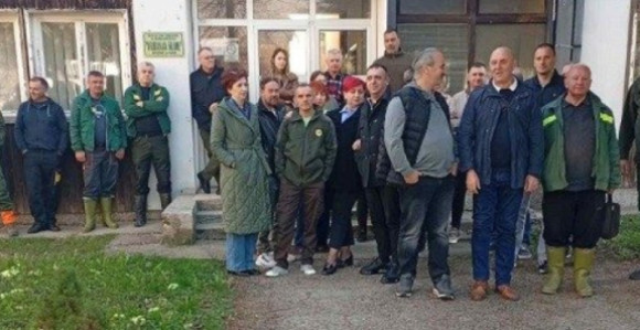 Штрајк упозорења шумара у Котор Варошу, нема плата