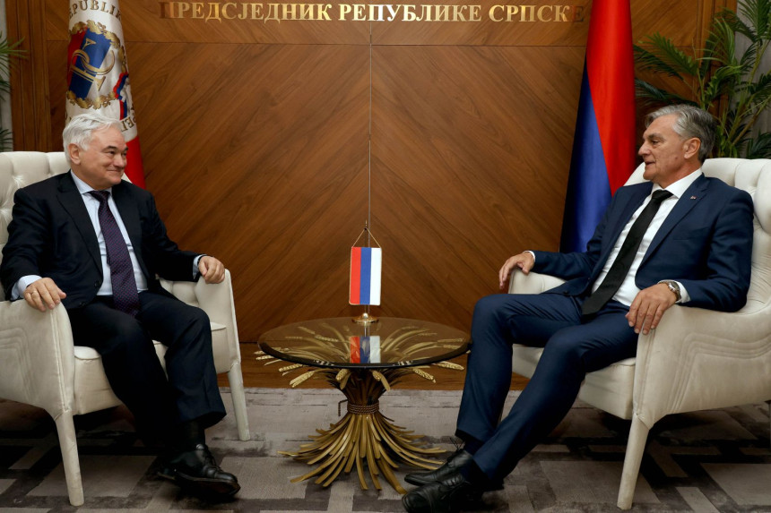 Karan srdačno sa ambasadorom Njemačke u Banjaluci