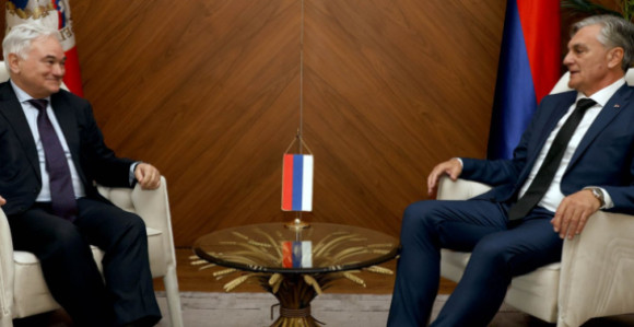 Каран срдачно са амбасадором Њемачке у Бањалуци