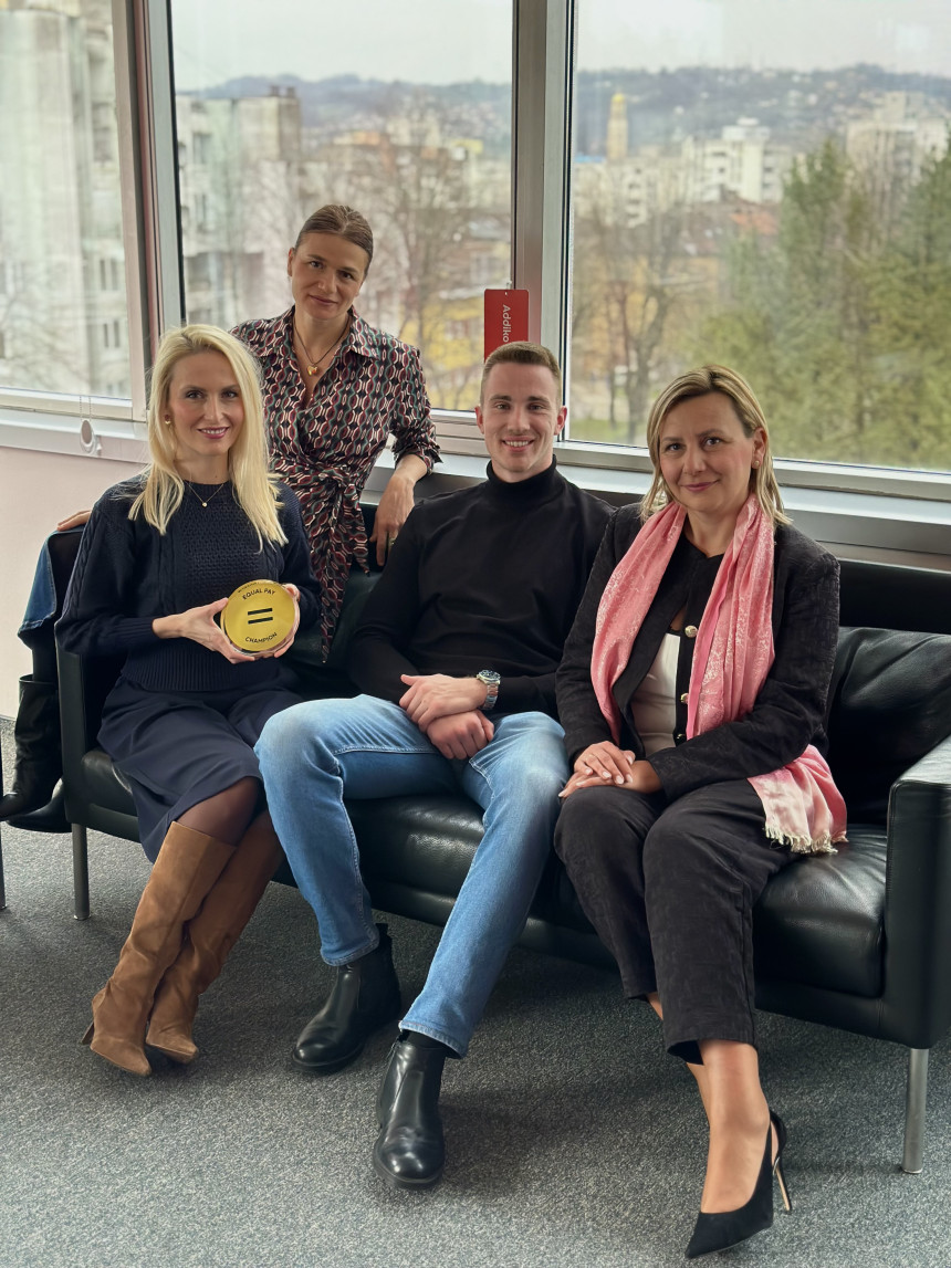 Аддико Банк Бања Лука прва у БиХ освојила престижан Еqуал Паy Цхампион сертификат