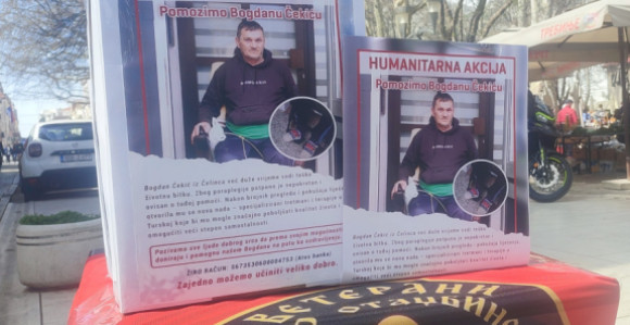 Trebinje: Prikupljanje pomoći za Bogdana Čekića iz Čelinca