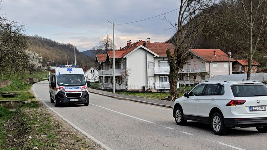 Jedno lice povrijeđeno u nezgodi kod Bratunca