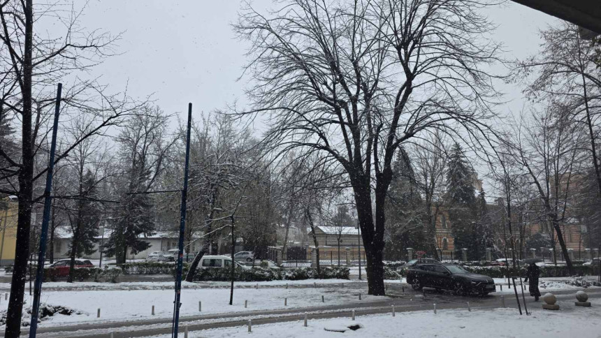 Падавине и данас: Киша и снијег, на истоку обилније