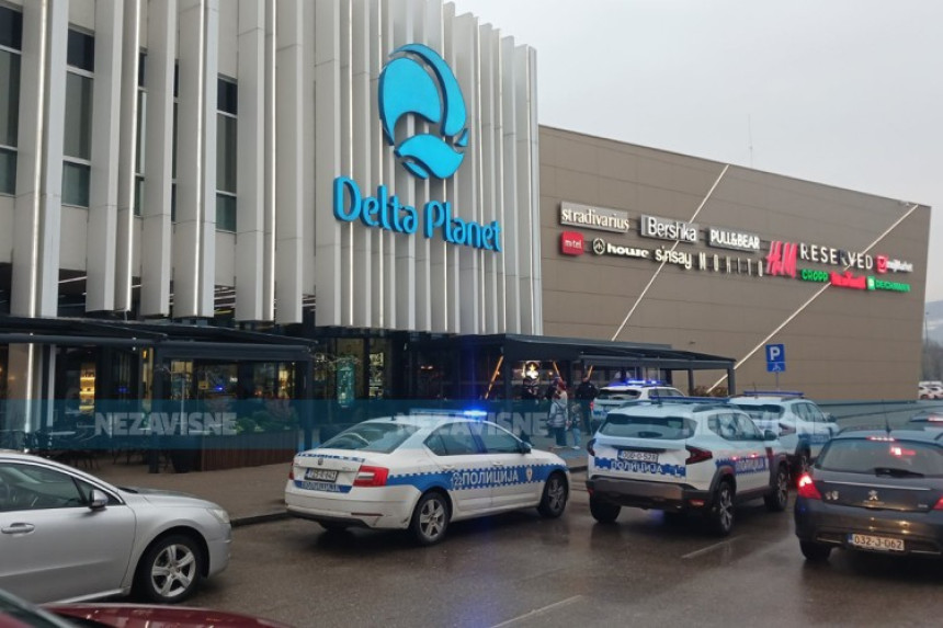 Uzbuna: Nova dojava o bombi u tržnom centru u Banjaluci