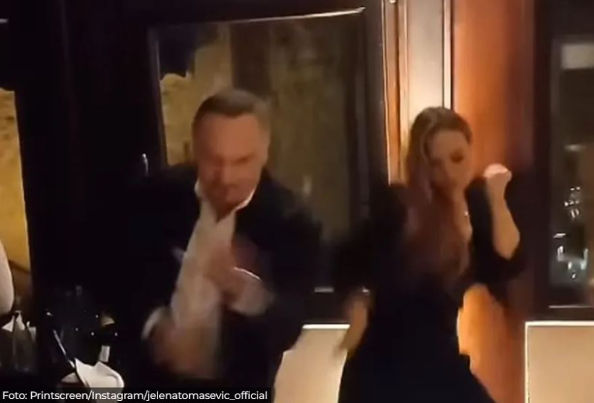 Јелена Томашевић и Кнез насмијали све урнебесним плесом