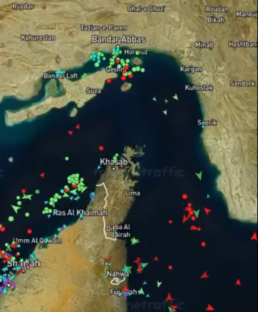 Gužva u Ormuskom moreuzu: Hiljade brodova čekaju