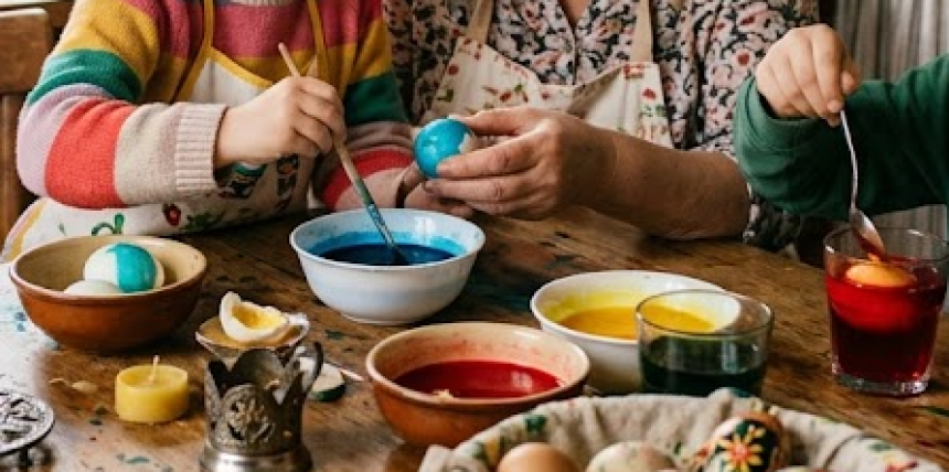 Уз свилену мараму имаћете најљепша васкршња јаја