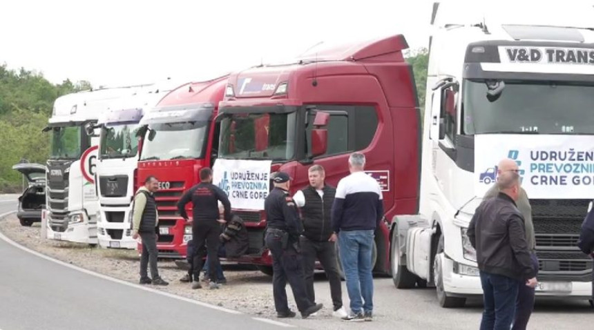 Протести превозника Црне Горе и сљедеће седмице