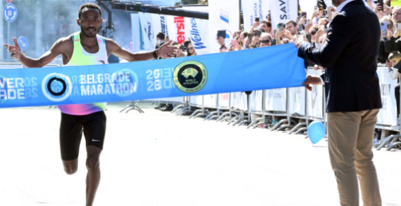 Beogradski maraton - rekorder Gudeta Gada Gemsisa