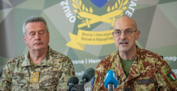 Нова вјежба ЕУФОР и ОС БиХ на Мањачи код Бањалуке