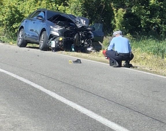 Несрећа код Бијељине: Погинуо мотоциклиста