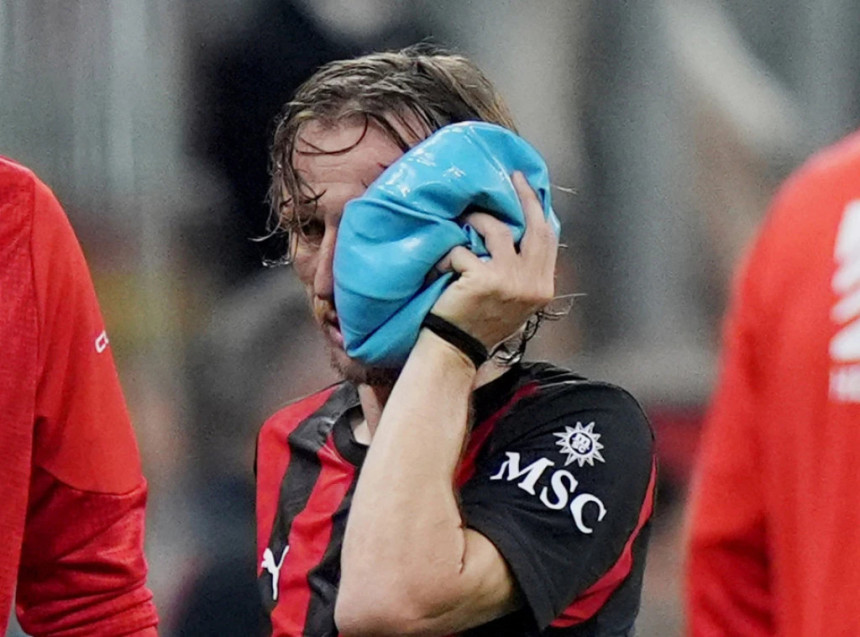 Fudbaler Milana Luka Modrić danas operisan