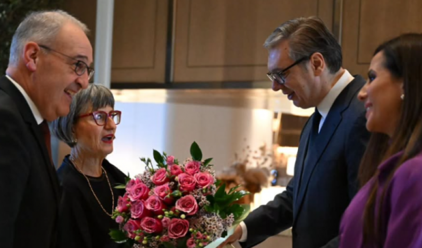 Vučić ugostio na večeri predsjednika Švajcarske