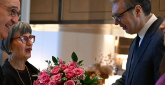 Вучић угостио на вечери предсједника Швајцарске