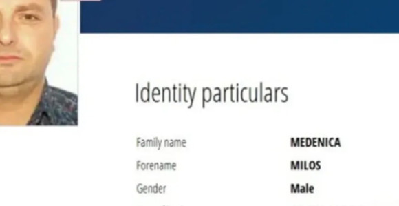 Miloš Medenica boravio na mjestima poznatim policiji