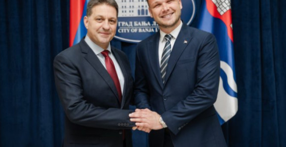 Stanivuković ugostio Bibasa: Pokazao mu brojne projekte