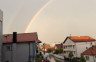 Nakon munja, nebo iznad Bijeljine ukrasile duge (FOTO)