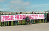 Protest mještana sela Podnovlje zbog solarne elektrane