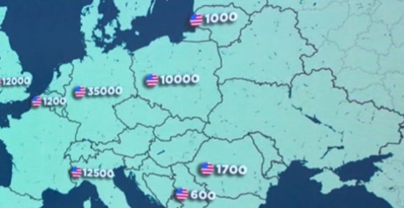 Гдје се налазе најважније америчке базе у Европи?