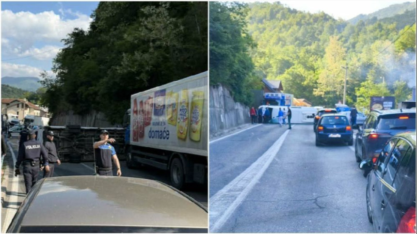 Povrijeđeno pet osoba na putu Jablanica - Konjic