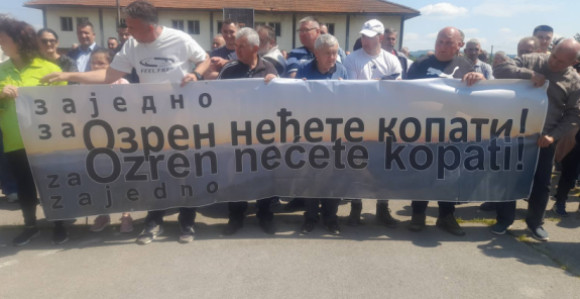 Mještani Ozrena: Nećemo istraživanja ni rudarenje! (FOTO)