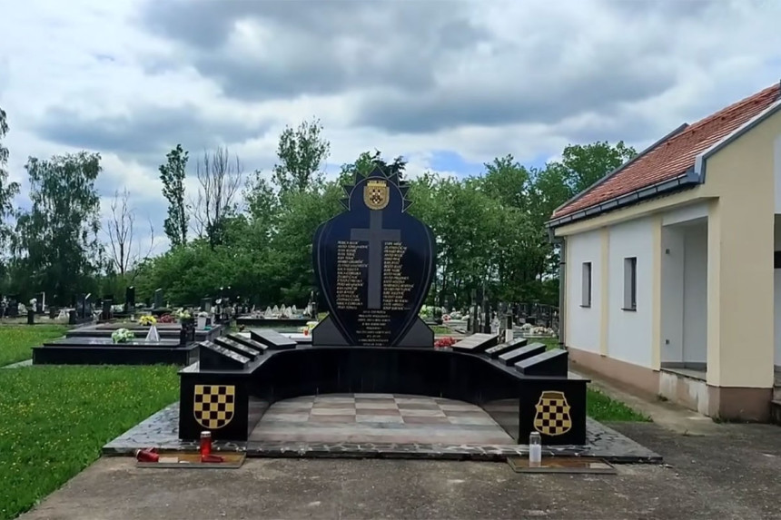 Rekonstruisan spomenik, nema ustaških simbola