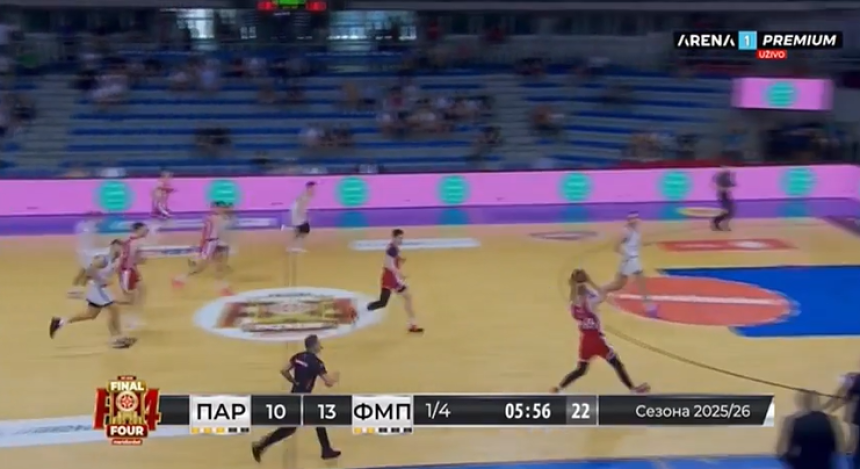 Neviđene scene, prazne tribine na meču Partizan-FMP
