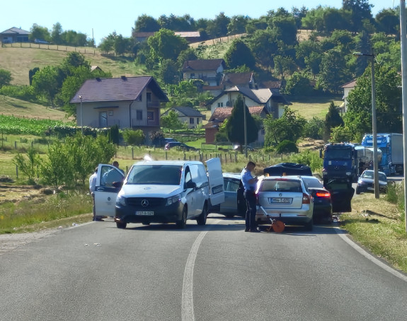 Троје Руса у болници након несреће код Бањалуке