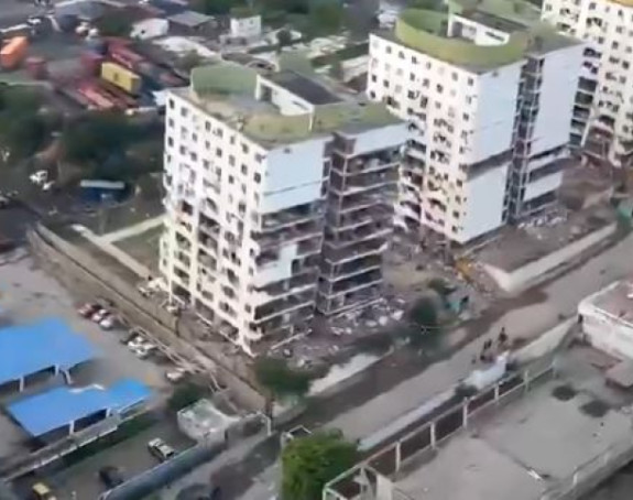 Снимак из ваздуха показао разарања након земљотреса