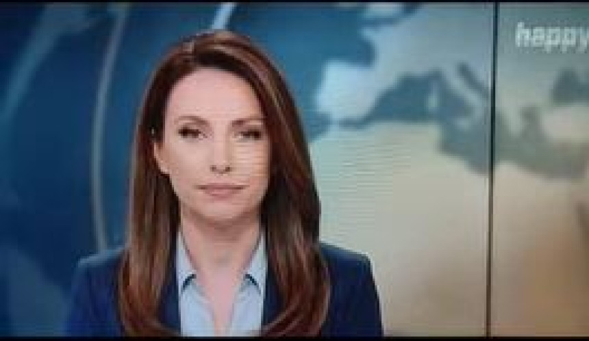 Dnevnik TV Happy vodila vještačka inteligencija, evo i prvih reakcija