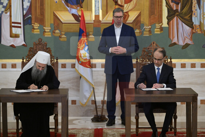 Potpisan Ugovor za završne radove na Hramu Svetog Save