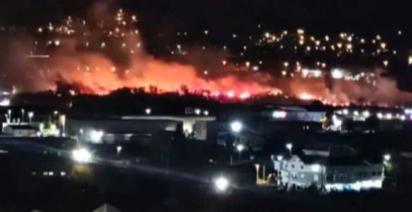 Велики пожар код Мостара, шест екипа на терену