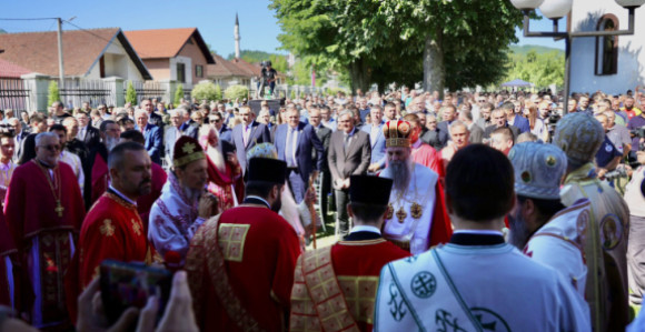 Страдање Срба у Бирчу и Подрињу: Патријарх служио литургију