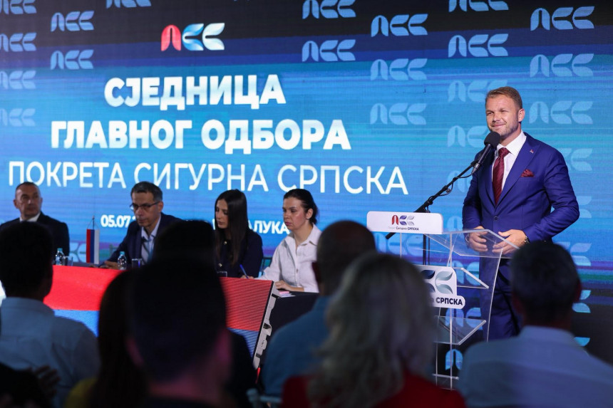 Stanivuković nosilac liste za NSRS u Banjaluci