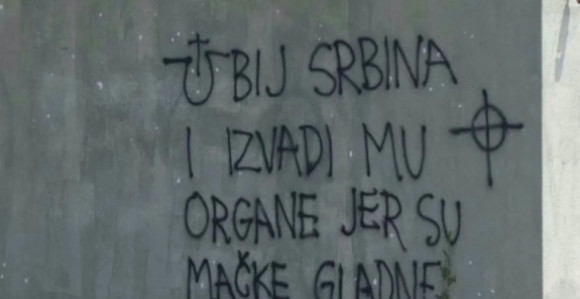 Ubij Srbina, izvadi mu organe, jer su mačke gladne