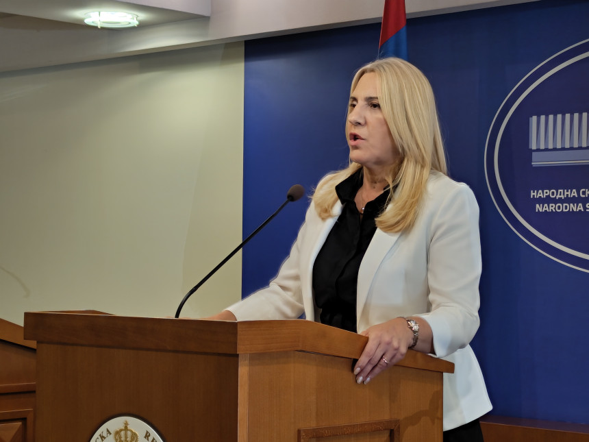 Cvijanović: Zahvalna sam narodnim poslanicima